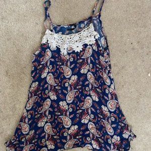 Paisly Tank Top